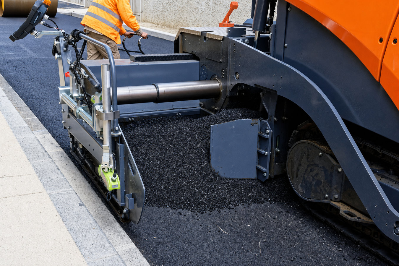 Asphalt paving